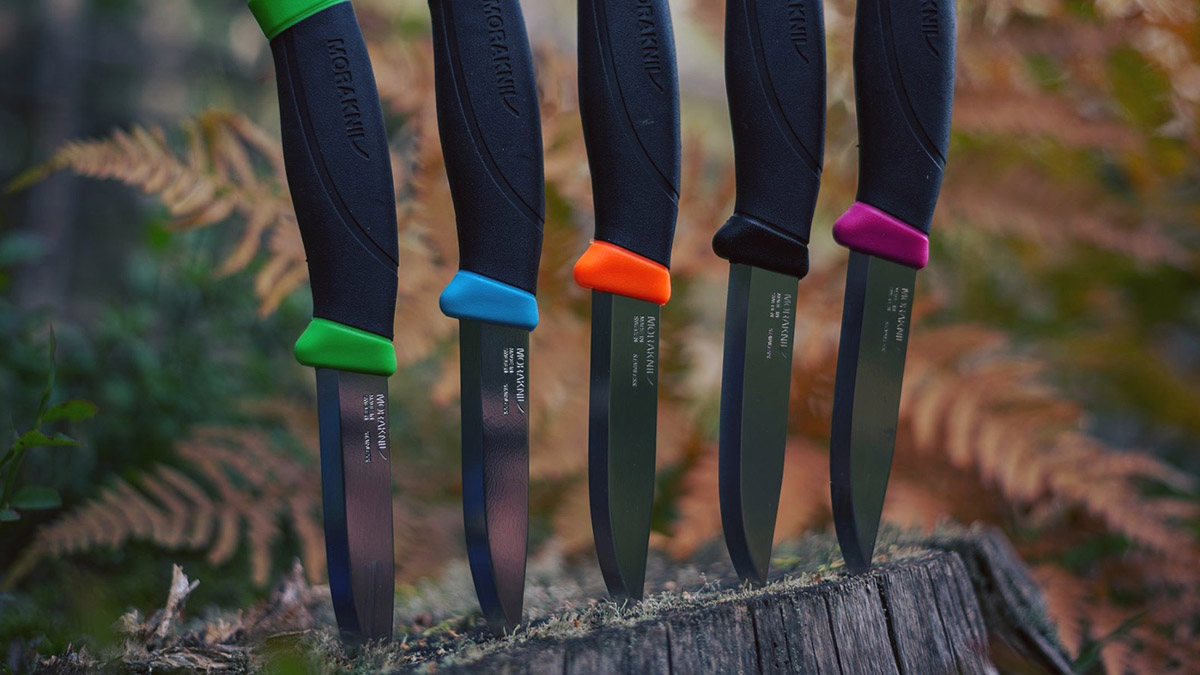 Mora 860 Companion Anthracite - nóż finka harcerska